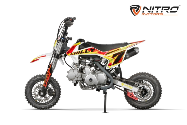 NITRO MOTORS 125cc Kinder Dirtbike CHILLY URX 10/10